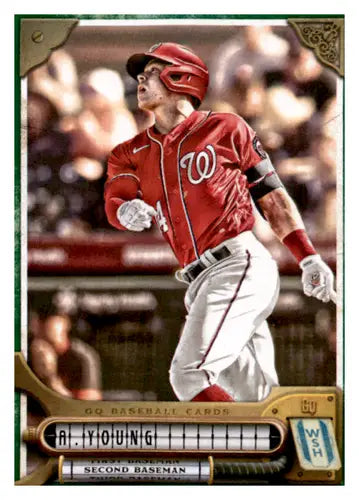2022 Topps Gypsy Queen Green #109 Andrew Young NM-MT Nationals ID:44238 - Baseball Card Single