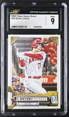 2022 Topps Gypsy Queen Shohei Ohtani #39 Baseball CGC 9