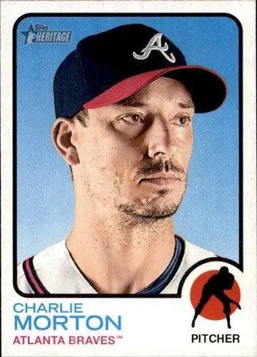 2022 Topps Heritage #101 Charlie Morton NM-MT Braves ID:76589 - Baseball Card Single