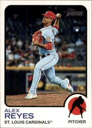 2022 Topps Heritage #103 Alex Reyes NM-MT Cardinals ID:41235 - Baseball Card Single