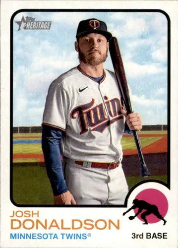 2022 Topps Heritage #110 Josh Donaldson NM-MT Twins ID:45609 - Baseball Card Single