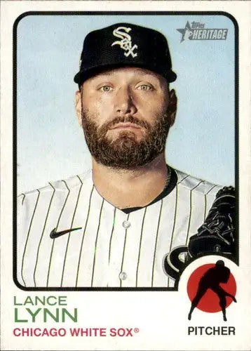 2022 Topps Heritage #137 Lance Lynn NM-MT White Sox ID:41256 - Baseball Card Single