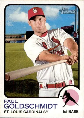 2022 Topps Heritage #238 Paul Goldschmidt NM-MT Cardinals ID:76602 - Baseball Card Single