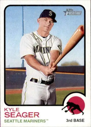 2022 Topps Heritage #374 Kyle Seager NM-MT Mariners ID:41399 - Baseball Card Single