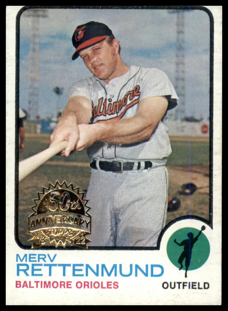 2022 Topps Heritage - 50th Anniversary Buybacks #1-250 Complete Your Set Pick - 56 Merv Rettenmund