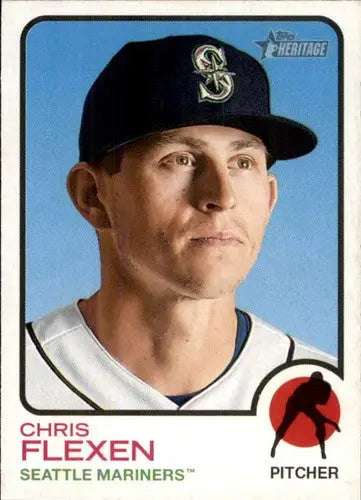 2022 Topps Heritage #94 Chris Flexen NM-MT Mariners ID:41230 - Baseball Card Single