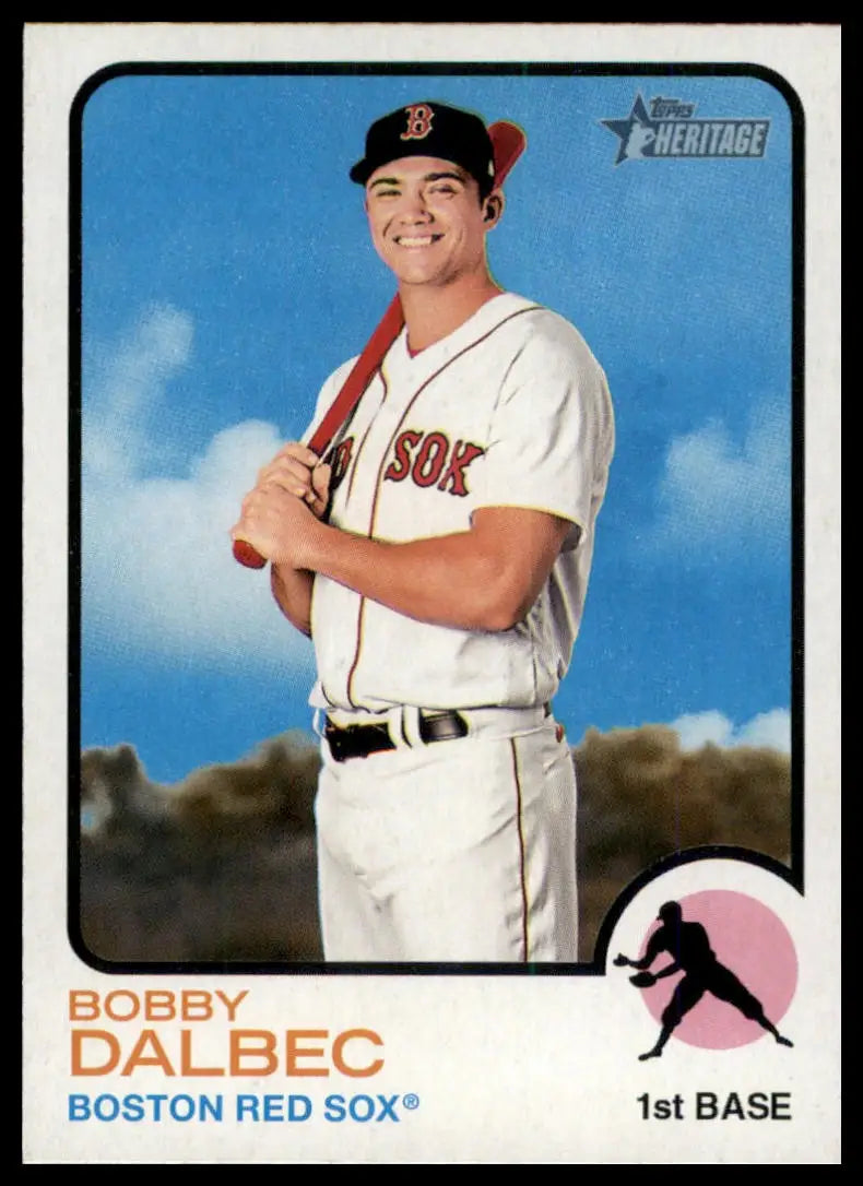2022 Topps Heritage Bobby Dalbec 244 Boston Red Sox NM - Baseball Card Single