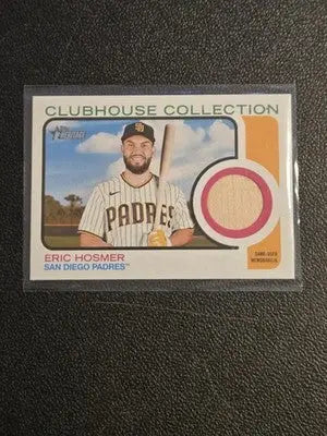 2022 Topps Heritage #CCR-EH Eric Hosmer Clubhouse Collection Relics High Number - Baseball Card Single