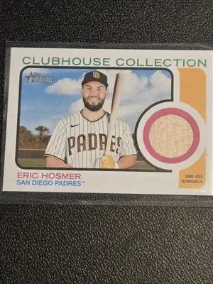 2022 Topps Heritage #CCR-EH Eric Hosmer Clubhouse Collection Relics High Number - Baseball Card Single