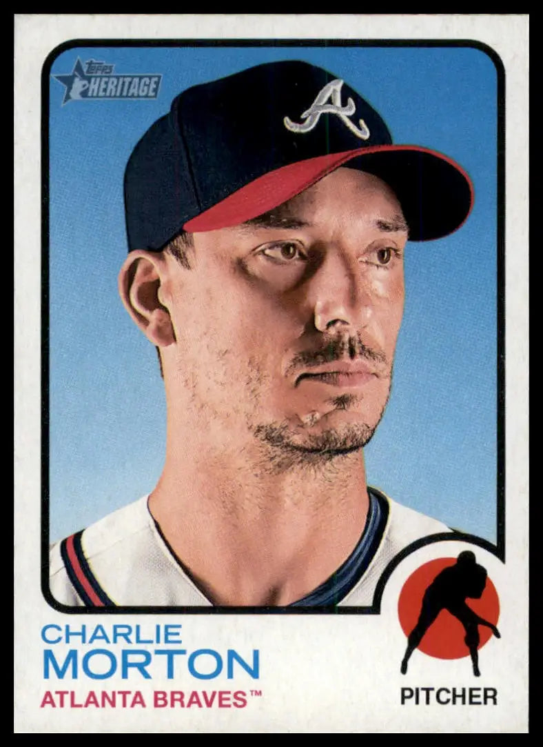 2022 Topps Heritage Charlie Morton 101 Pittsburgh Pirates NM - Baseball Card Single