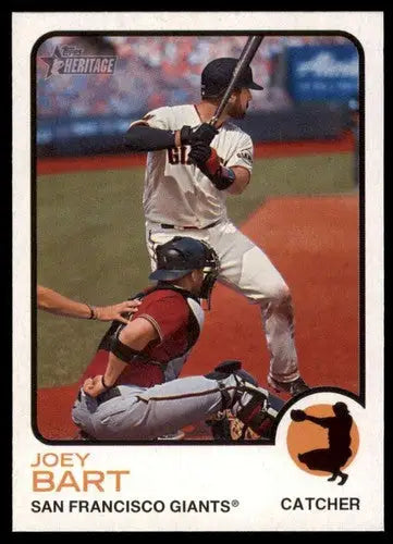 2022 Topps Heritage High Number #559 Joey Bart NM-MT Giants ID:74265 - Baseball Card Single