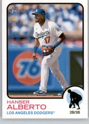 2022 Topps Heritage High Number #567 Hanser Alberto Baseball Card with original gloss