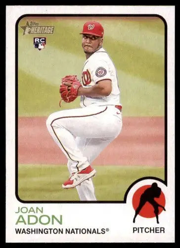 2022 Topps Heritage High Number #688 Joan Adon NM-MT RC Rookie National ID:62268 - Baseball Card Single