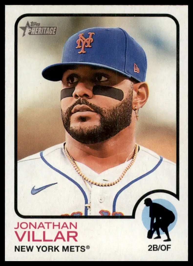 2022 Topps Heritage Jonathan Villar 313 Houston Astros NM - Baseball Card Single