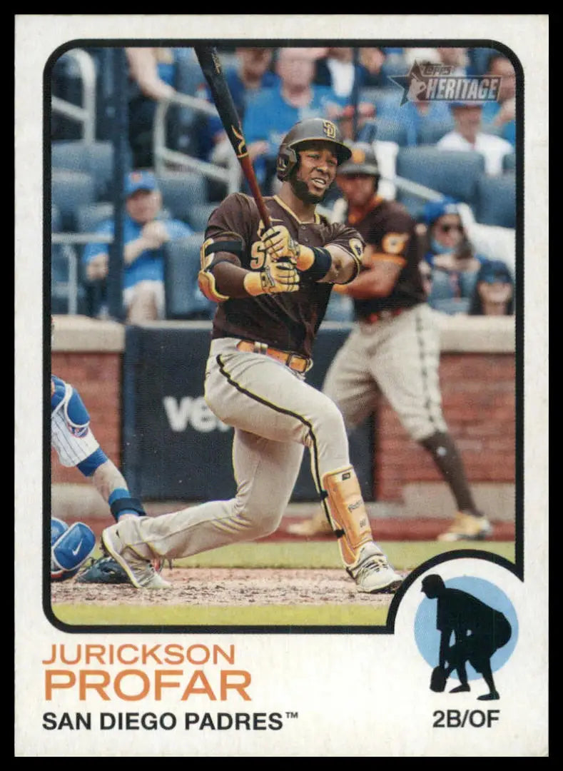 2022 Topps Heritage Jurickson Profar 264 San Diego Padres NM - Baseball Card Single