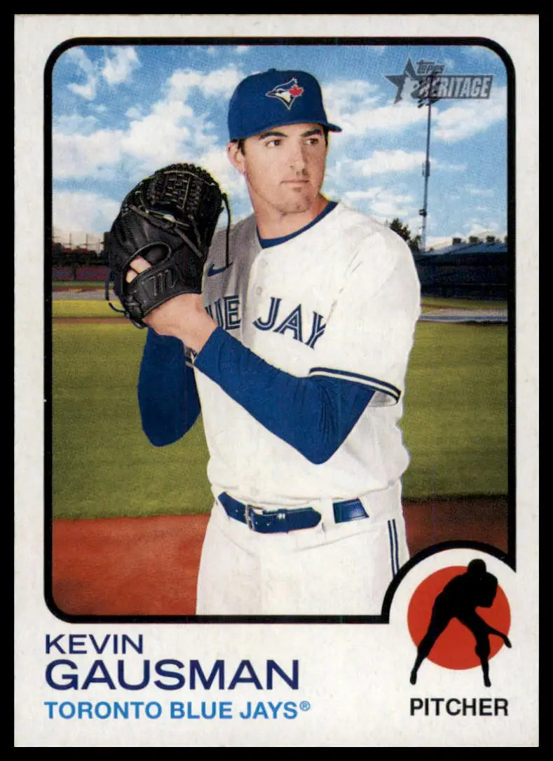 2022 Topps Heritage Kevin Gausman 115 Toronto Blue Jays NM - Baseball Card Single