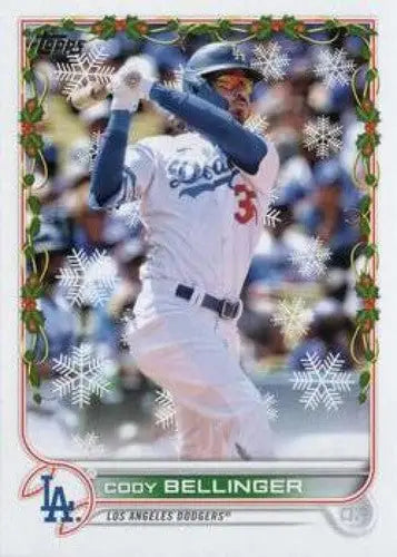 2022 Topps Holiday #HW162 Cody Bellinger NM-MT Dodgers ID:48126 - Baseball Card Single