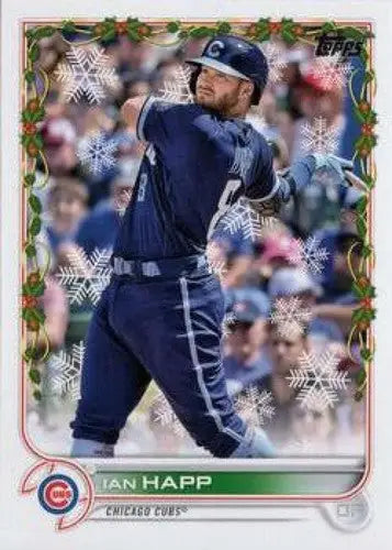 2022 Topps Holiday #HW89 Ian Happ NM-MT Cubs ID:48138 - Baseball Card Single