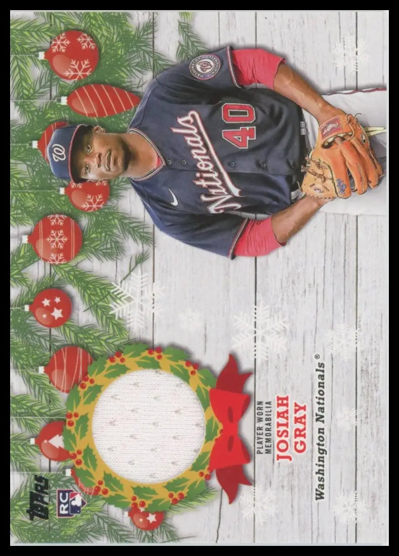 2022 Topps Holiday - Relics Complete Your Set You Pick Choose Baseball Near Mint - WRC-JG Josiah Gray