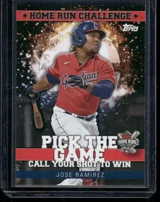 2022 Topps Home Run Challenge Jose Ramirez #HRC-28 Baseball