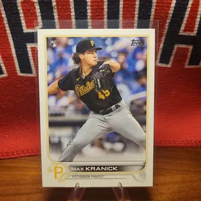 2022 Topps Max Kranick RC #325 Pirates - Baseball Card Single