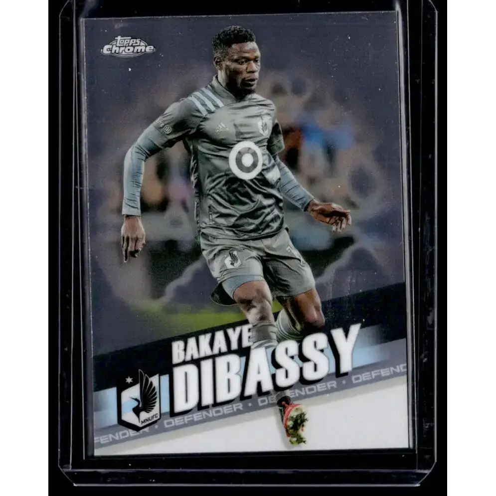 2022 Topps MLS Chrome #141 Bakaye Dibassy NM-MT Minnesota United Soccer Card - Soccer Card Single