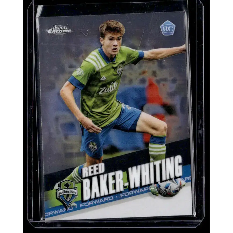 2022 Topps MLS Chrome #81 Reed Baker-Whiting NM-MT RC Rookie Seattle Sounders Soccer Card - Soccer Card Single