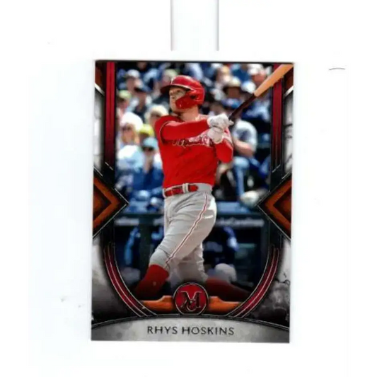 2022 Topps Museum Collection #29 Rhys Hoskins NM-MT Philadelphia Phillies Baseball Card - Baseball Card Single