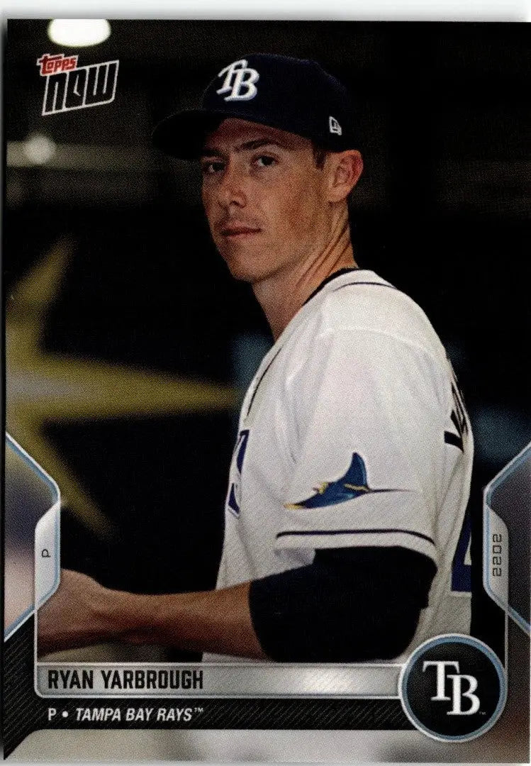 2022 Topps Now Road to Opening Day Tampa Bay Rays #OD-58 Ryan Yarbrough - Baseball Card Single