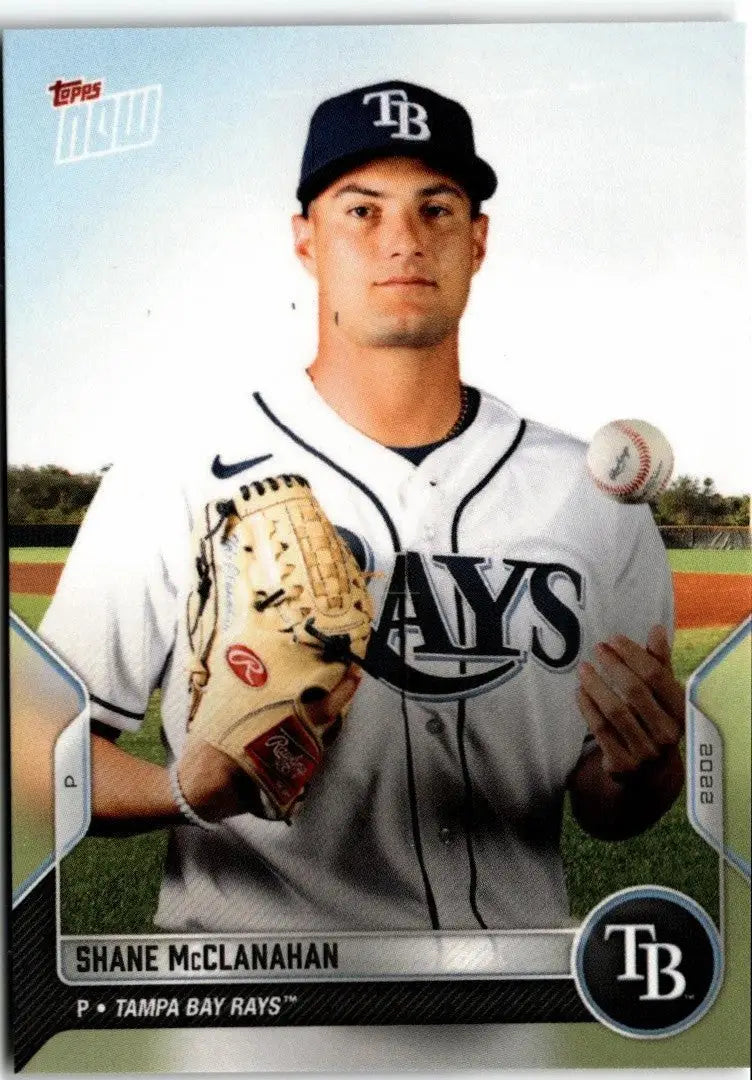 2022 Topps Now Road to Opening Day Tampa Bay Rays #OD-59 Shane McClanahan - Baseball Card Single