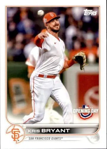 2022 Topps Opening Day #10 Kris Bryant NM-MT Giants - Baseball Card Single