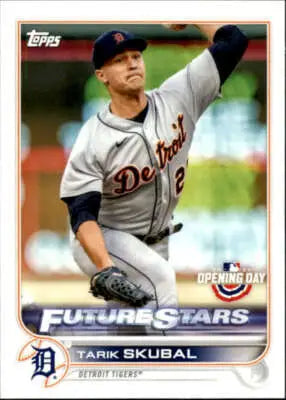 2022 Topps Opening Day #107 Tarik Skubal NM-MT Tigers ID:40382 - Baseball Card Single