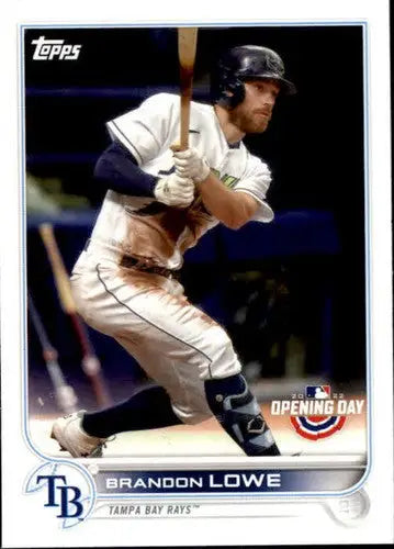 2022 Topps Opening Day #12 Brandon Lowe NM-MT Rays ID:41804 - Baseball Card Single