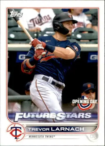 2022 Topps Opening Day Trevor Larnach baseball card with original gloss Twins ID 40395
