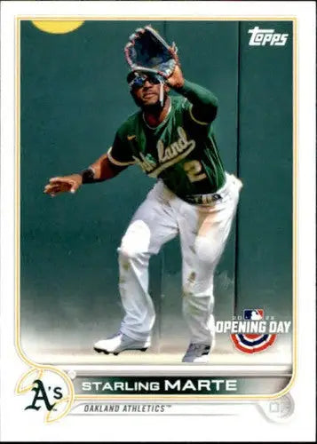 2022 Topps Opening Day #151 Starling Marte NM-MT Athletics ID:40423 - Baseball Card Single