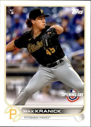 2022 Topps Opening Day #153 Max Kranick NM-MT RC Rookie Pirates ID:40425 - Baseball Card Single