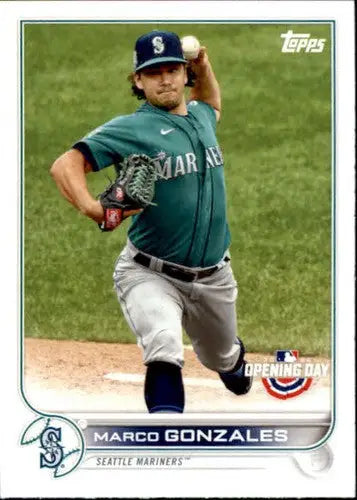 2022 Topps Opening Day #157 Marco Gonzales NM-MT Mariners ID:40429 - Baseball Card Single