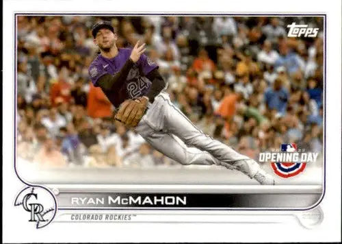 2022 Topps Opening Day #169 Ryan McMahon NM-MT Rockies ID:41892 - Baseball Card Single