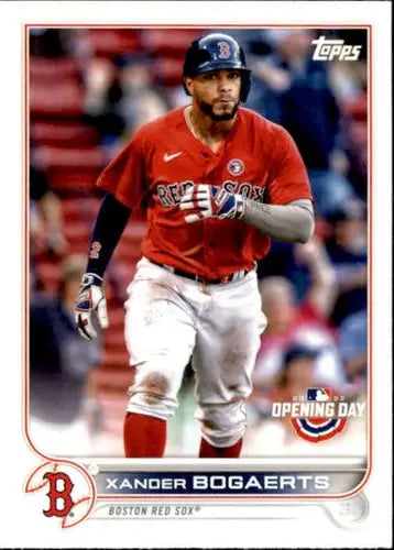 2022 Topps Opening Day #173 Xander Bogaerts NM-MT Red Sox ID:40445 - Baseball Card Single