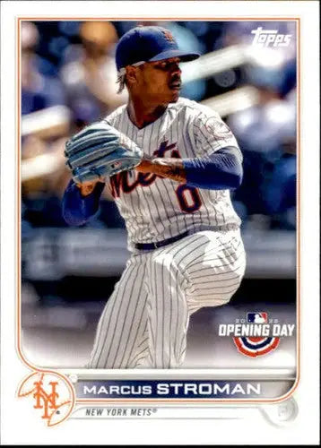 2022 Topps Opening Day #184 Marcus Stroman NM-MT Mets ID:40456 - Baseball Card Single