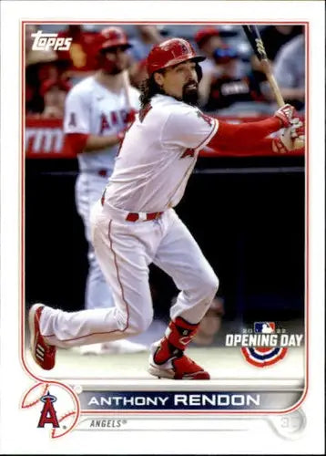 2022 Topps Opening Day #185 Anthony Rendon NM-MT Angels ID:40457 - Baseball Card Single