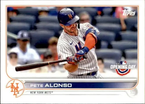 2022 Topps Opening Day #191 Pete Alonso NM-MT Mets ID:40463 - Baseball Card Single