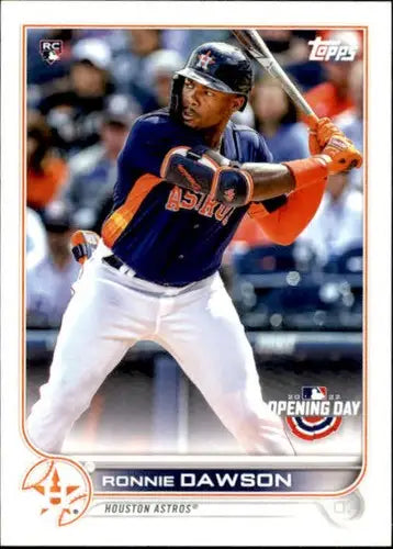 2022 Topps Opening Day #196 Ronnie Dawson NM-MT RC Rookie Astros ID:40468 - Baseball Card Single