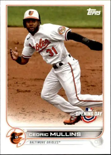 2022 Topps Opening Day #201 Cedric Mullins NM-MT Orioles - Baseball Card Single