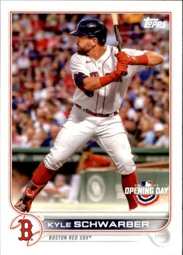 2022 Topps Opening Day #207 Kyle Schwarber NM-MT Red Sox ID:40477 - Baseball Card Single