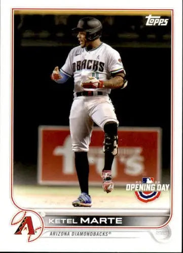 2022 Topps Opening Day #217 Ketel Marte NM-MT Diamondbacks ID:40486 - Baseball Card Single