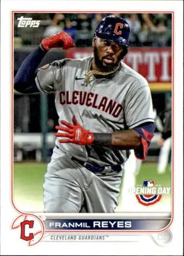 2022 Topps Opening Day #24 Franmil Reyes NM-MT Guardians - Baseball Card Single