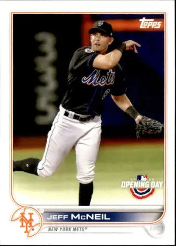 2022 Topps Opening Day #4 Jeff McNeil NM-MT Mets - Baseball Card Single