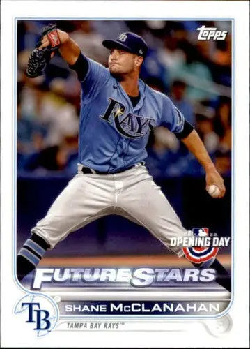 2022 Topps Opening Day #41 Shane McClanahan NM-MT Rays - Baseball Card Single