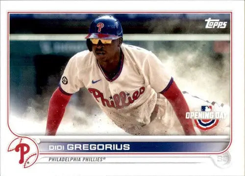 2022 Topps Opening Day #46 Didi Gregorius NM-MT Phillies - Baseball Card Single
